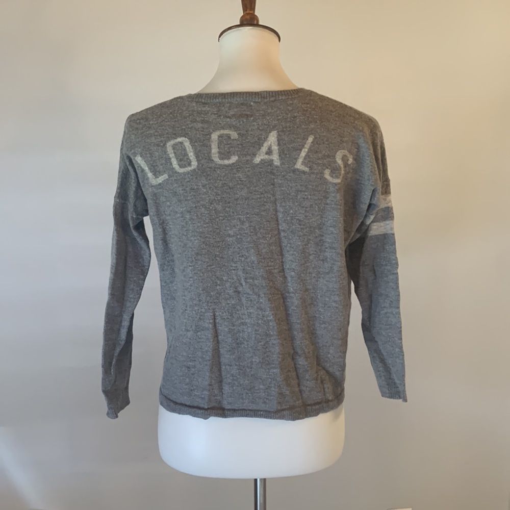 [Sundry] Gray “Locals” Sweater - Size 3/Large